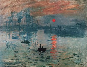 Impression, soleil levant (1872)